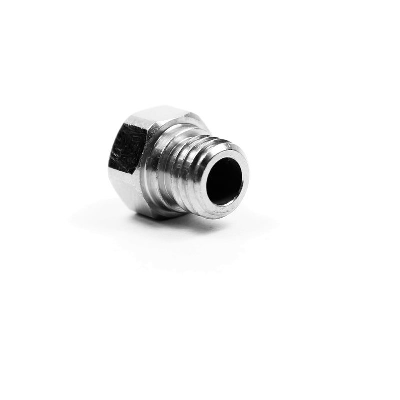 Micro-Swiss Microswiss MK10 Brass Plated Nozzle for PTFE lined Hotend M7 Threads 1.75 mm (Flash Forge/Dremel/Wanhao) (.4mm) - Image 3